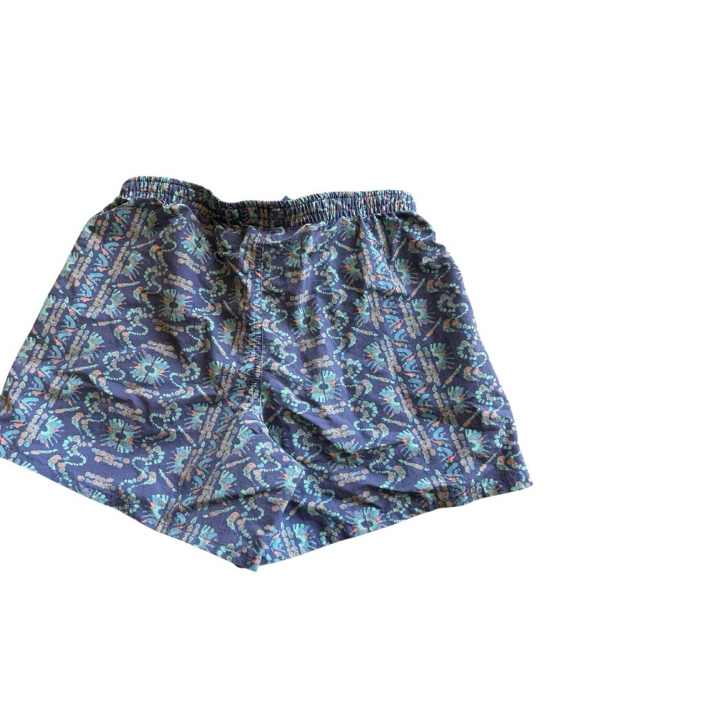 Patagonia Women's Baggies Shorts Relaxed Fit Current Blue Small Outdoor Hiking - Picture 2 of 5